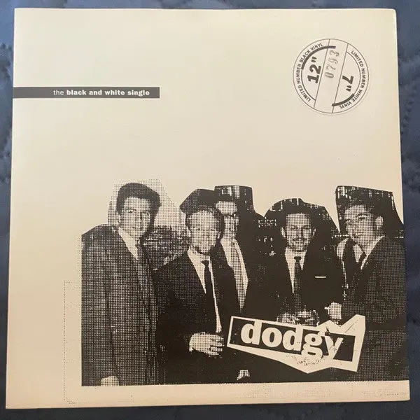 Dodgy Black And White Single 7" hvit vinyl brukt
