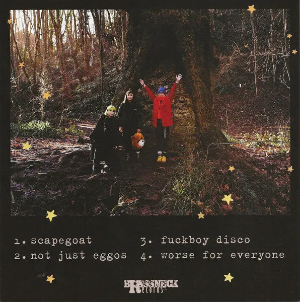 Scare Bears Worse For Everyone 7" vinyl gul brukt