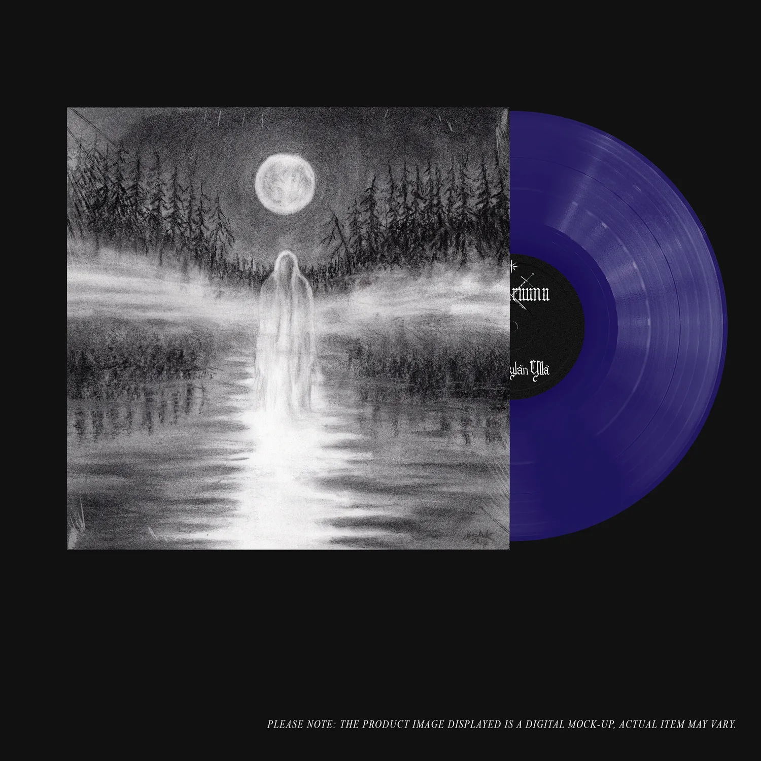Havukruunu Kuu Erkylän Yllä LP blå vinyl gatefold