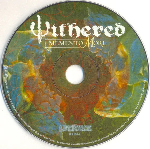 Withered Memento Mori CD brukt death metal
