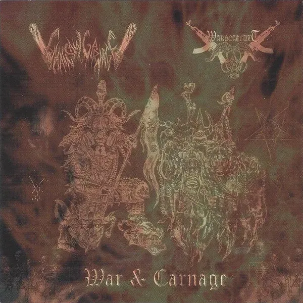 Chainsaw Carnage Wargoatcult War & Carnage split-CD