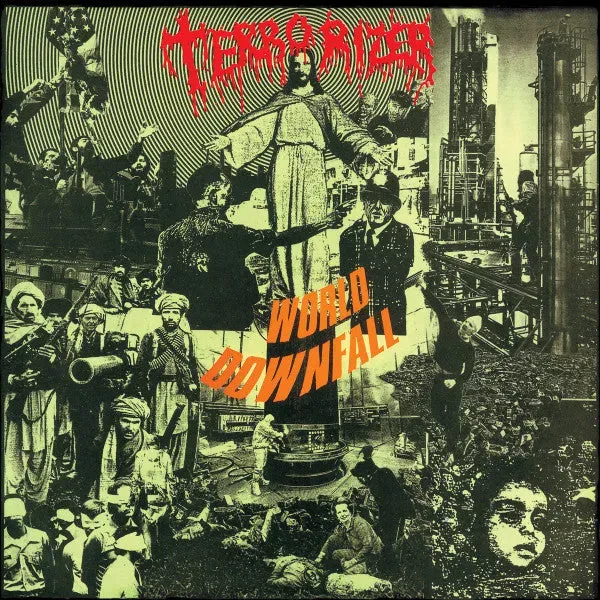 Terrorizer World Downfall LP reissue svart vinyl