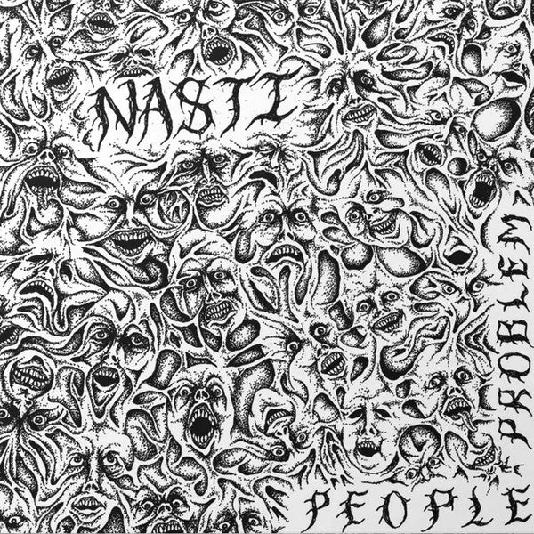 Nasti People Problem vinylplate brukt gul ltd punk 2024