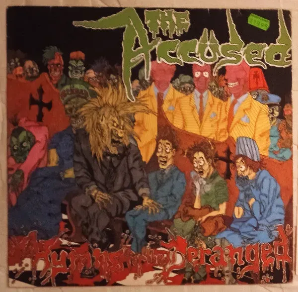 The Accüsed Hymns For The Deranged LP blå vinyl