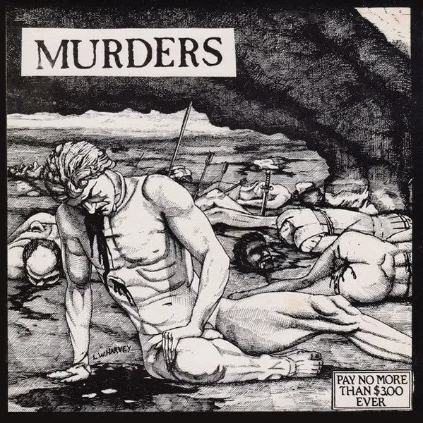 Various Murders Among Us 7" vinyl EP brukt hardcore punk