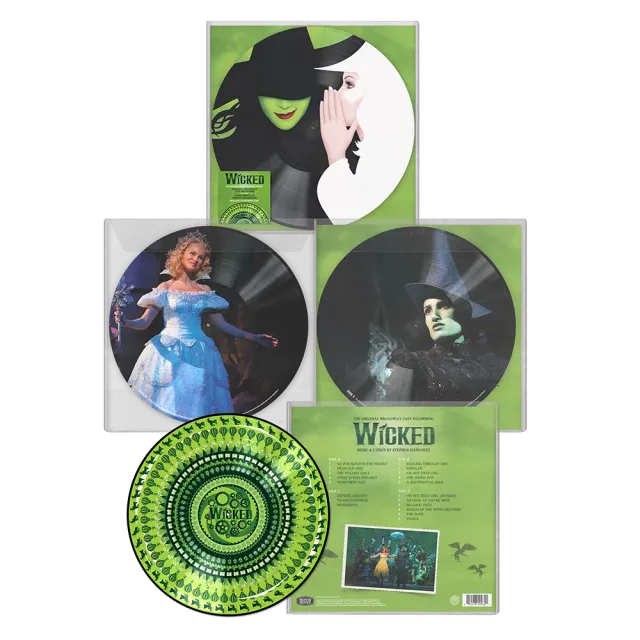 Wicked Original Broadway Cast Recording 2LP picture disc vinyl