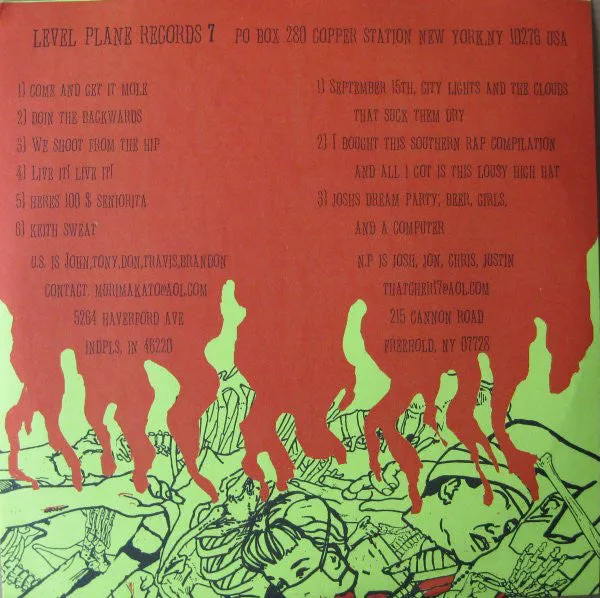 Usurp Synapse Neil Perry 7" brukt hardcore