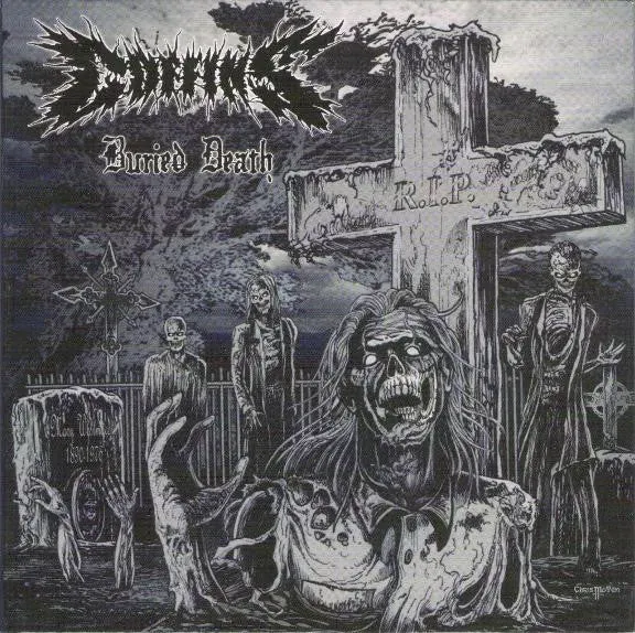 Coffins Buried Death CD brukt gatefold death metal