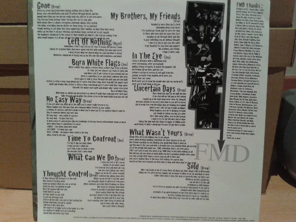 Found My Direction Burn All White Flags LP brukt hardcore