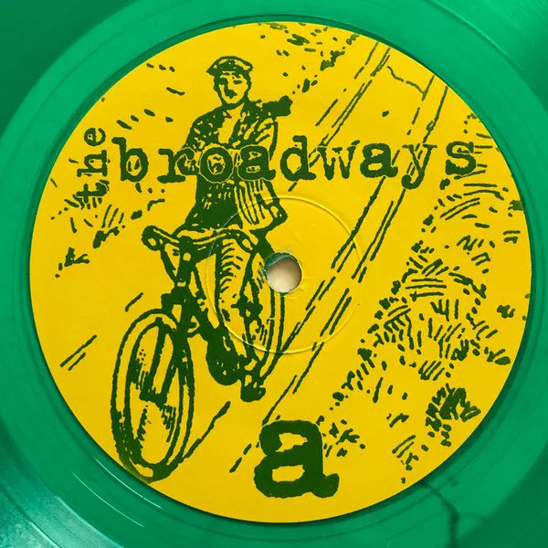 The Broadways Broken Van LP grønn vinyl brukt numbered