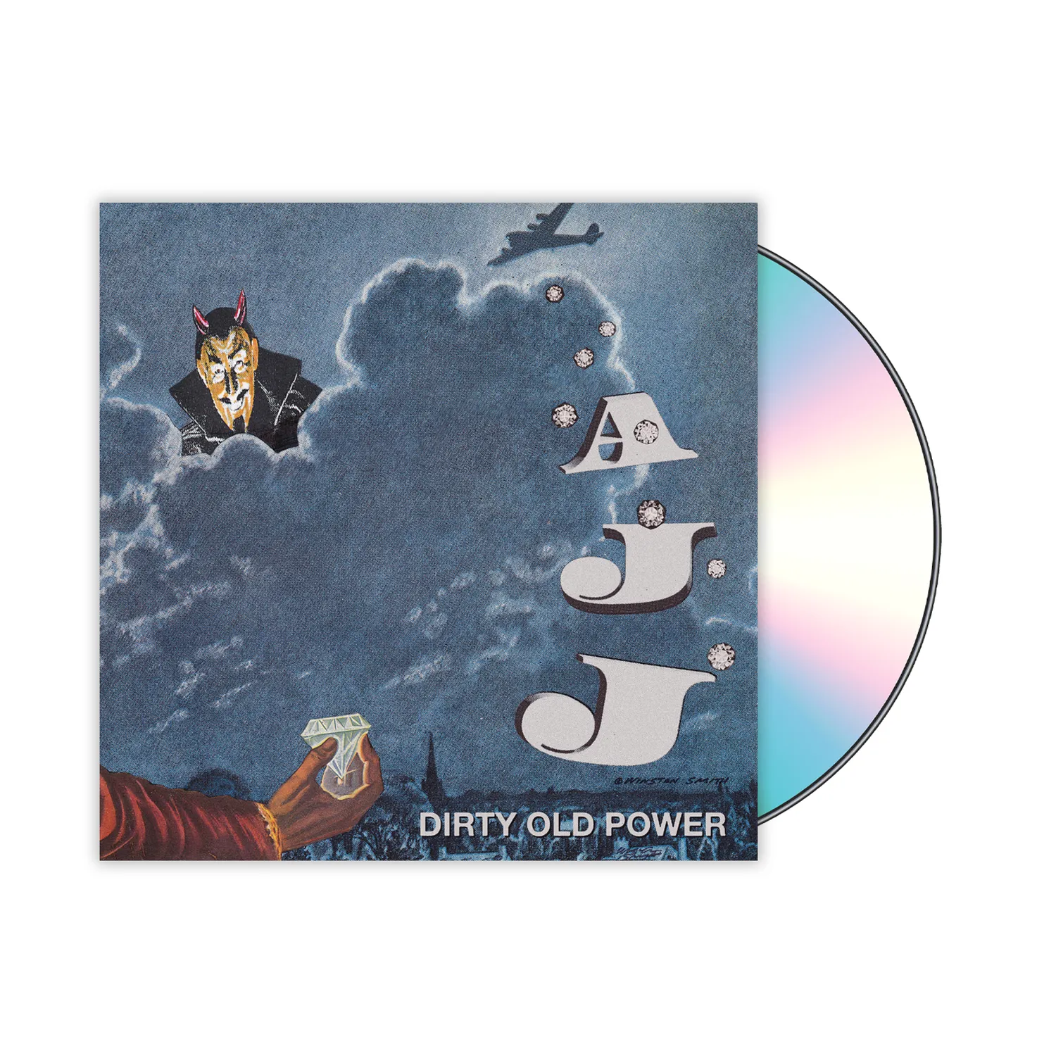 AJJ Dirty Old Power LP vinyl eco mix forhånd