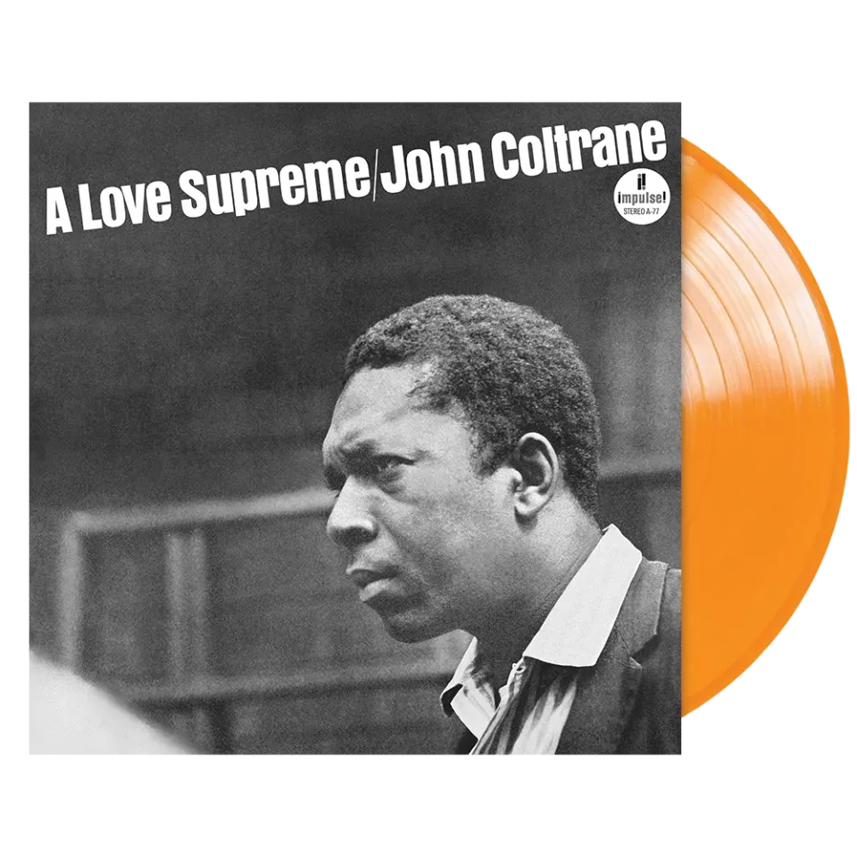 John Coltrane A Love Supreme LP oransje vinyl