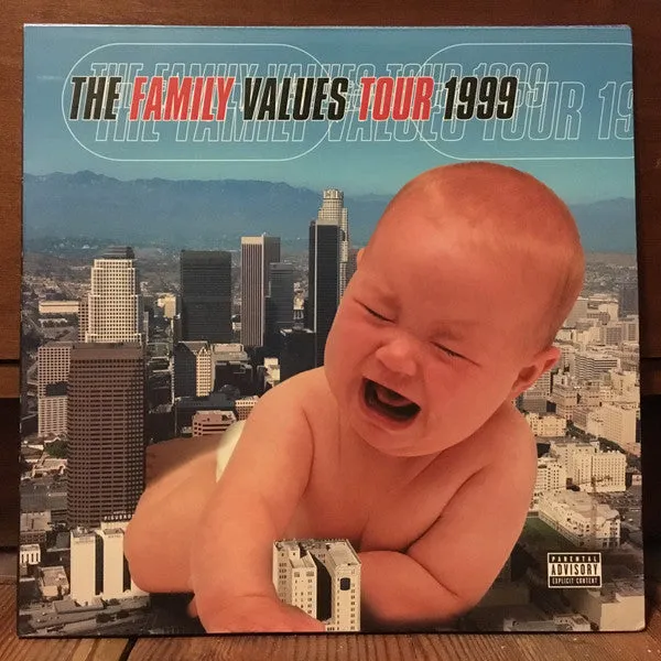 Family Values Tour 1999 dobbel vinyl 2xLP brukt