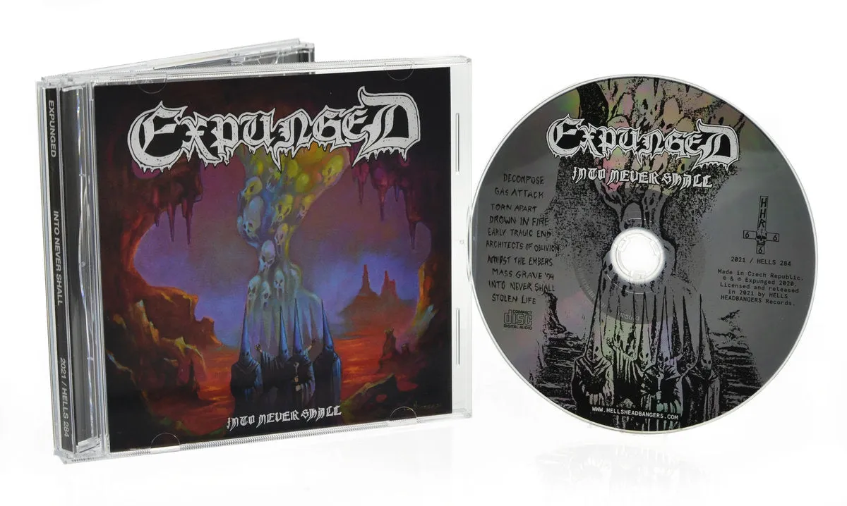 Expunged Into Never Shall CD HM-2 death metal