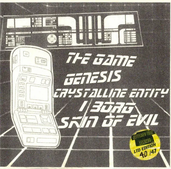 The Prime Directive The Game JT001 7" vinyl lathe nummerert