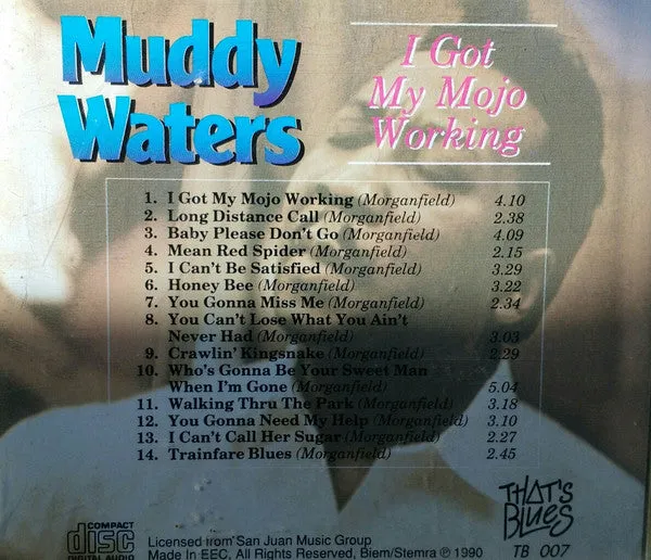 Muddy Waters I Got My Mojo Working CD samling brukt