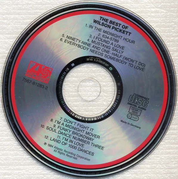 The Best Of Wilson Pickett CD brukt soul