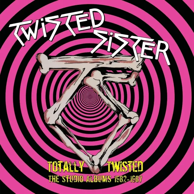 Twisted Sister Totally Twisted Studio Albums 1982-1987 LP-boks 5LP