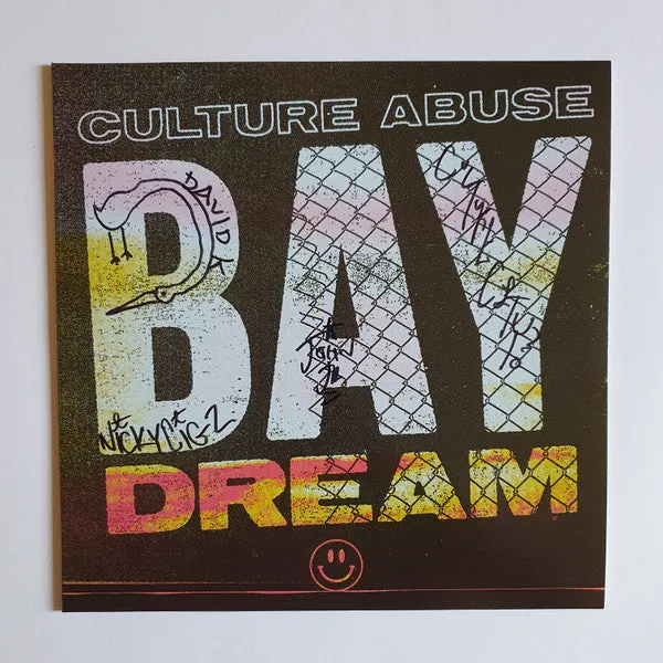 Culture Abuse Bay Dream LP vinyl rosa/blå brukt