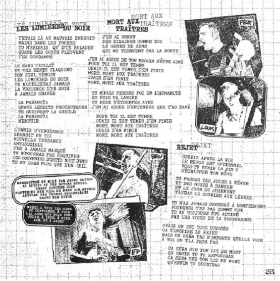 Cran Rejet 7" EP vinyl oi-punk brukt