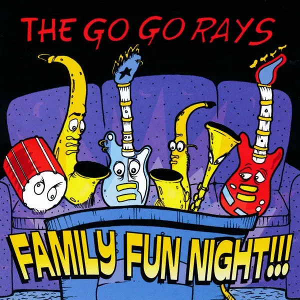 The Go Go Rays Family Fun Night!!! brukt CD, ska-punk