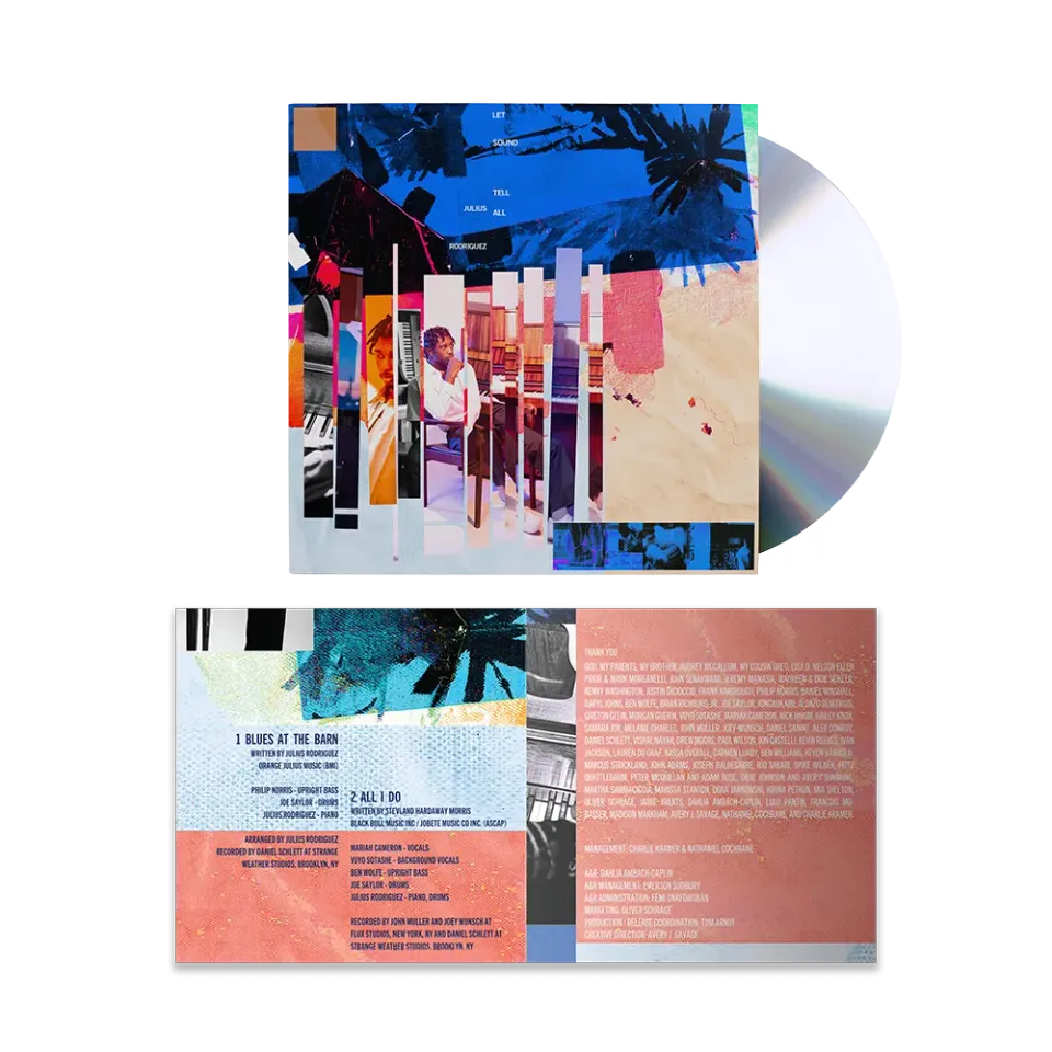 Julius Rodriguez Let Sound Tell All CD jazz