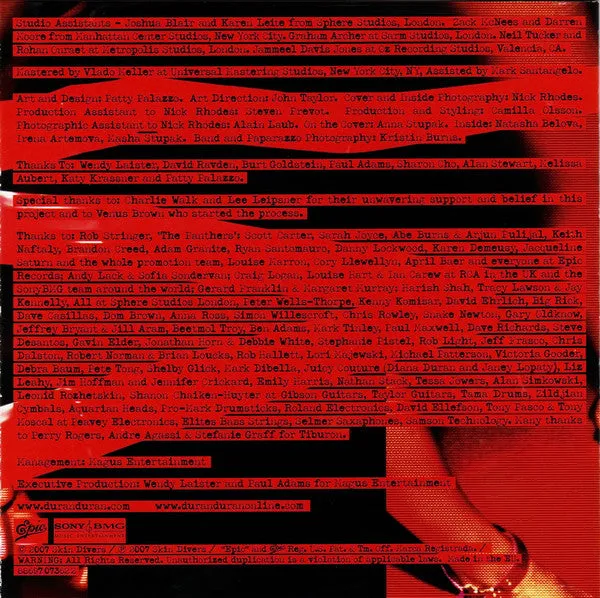 Duran Duran Red Carpet Massacre CD brukt poprock