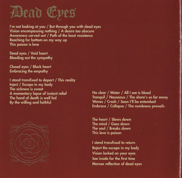 Graves At Sea The Curse That Is CD brukt doom