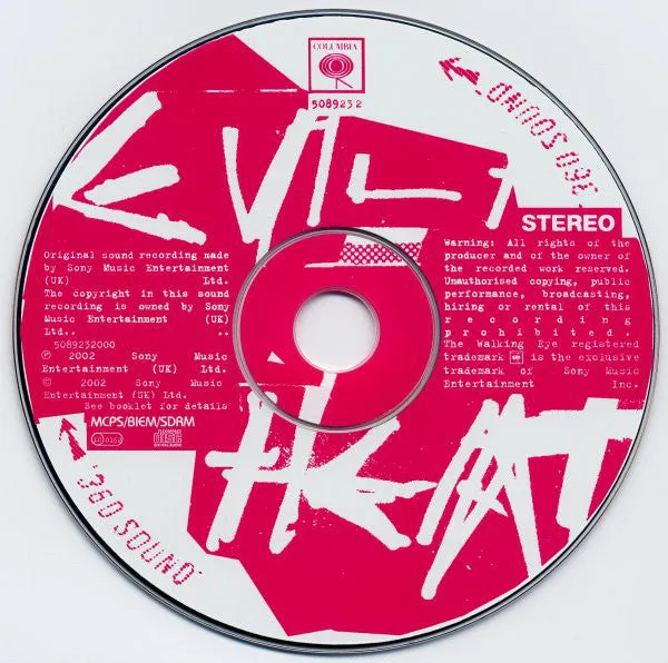 Primal Scream Evil Heat CD brukt album electro