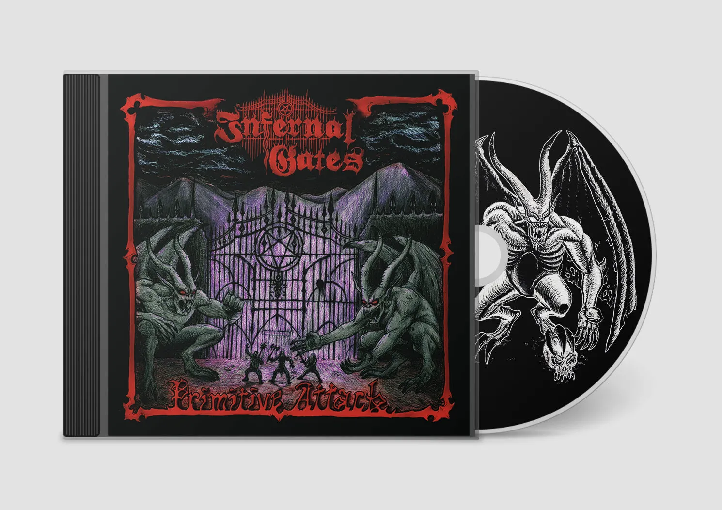 Infernal Gates Primitive Attack CD jewelcase