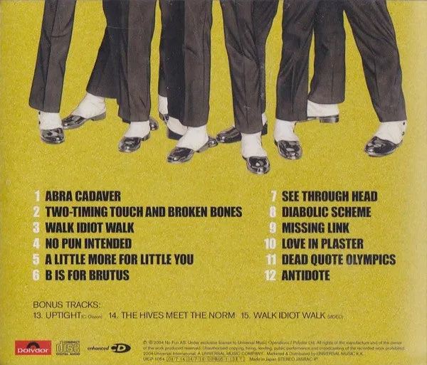 Hives Tyrannosaurus Hives CD japan obi garasjerock