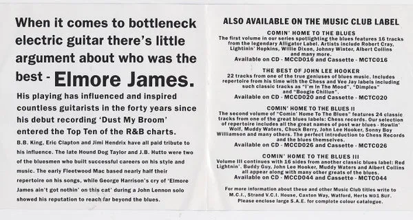 Elmore James The Immortal Elmore James CD brukt blues