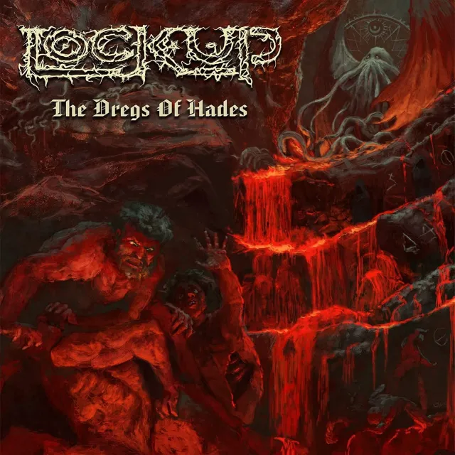 Lock Up The Dregs Of Hades LP transparent rød