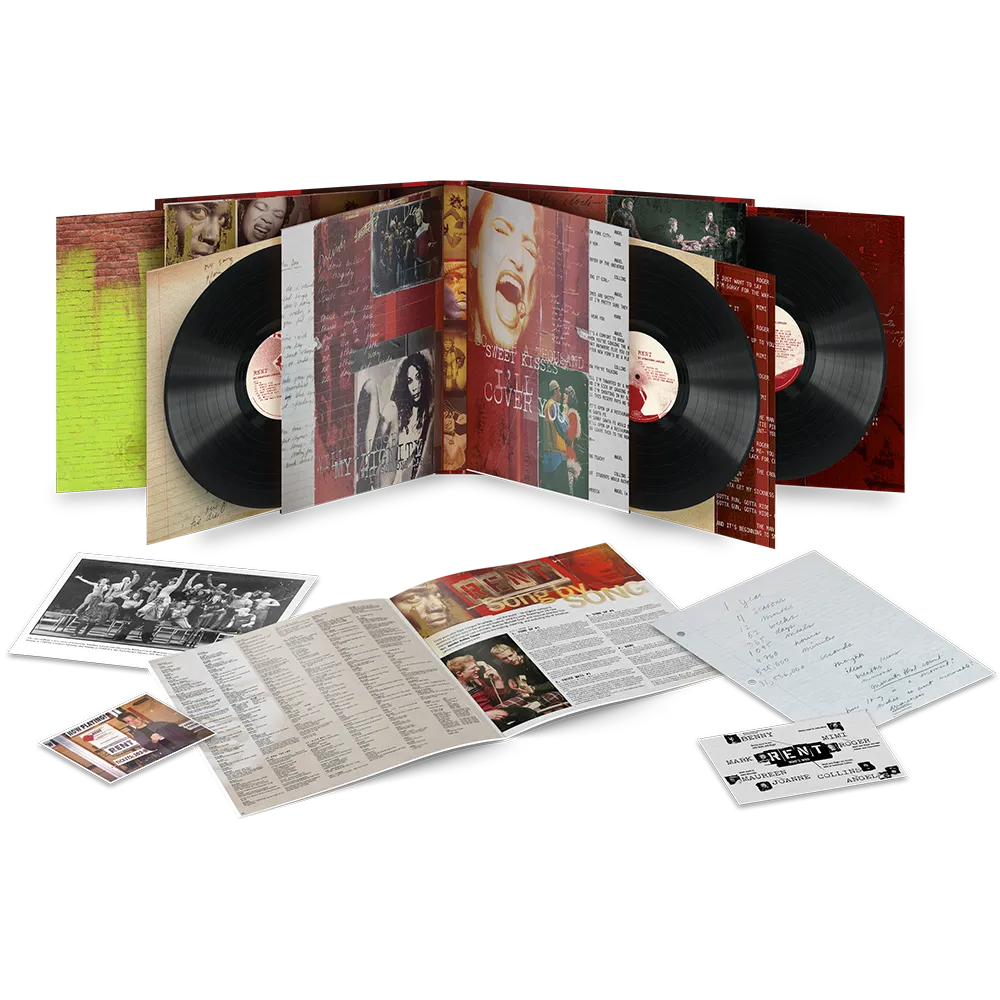 Rent Original Broadway Cast 30th Anniversary 3LP vinyl