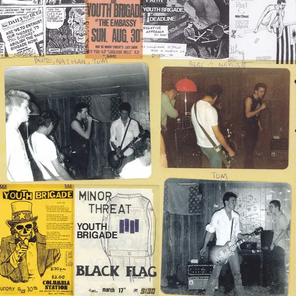 Youth Brigade First Demo Summer '81 7" vinyl brukt