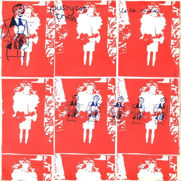 Pussycat Trash La La Ovular 7" EP vinyl brukt