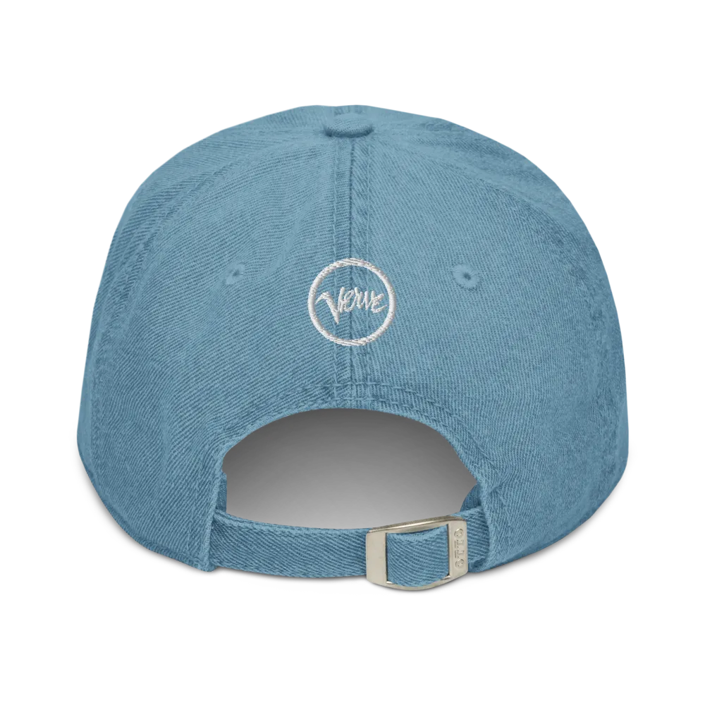 Verve Jazz of America denim caps blå bomull