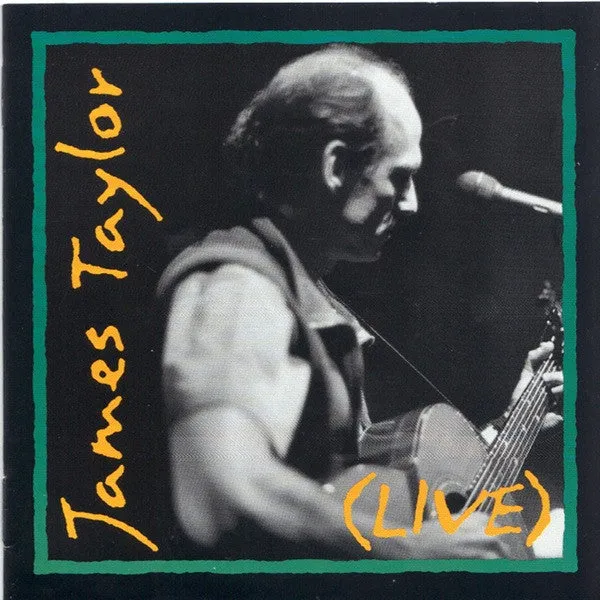James Taylor Live 2xCD album brukt