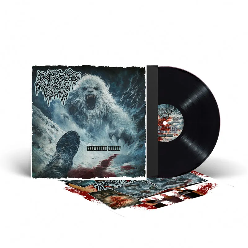 Katakomb Ravaged By The Yeti Snowbound Horror LP svart
