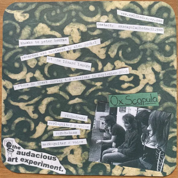 Wooderson Ox Scapula Split 7" singel vinyl
