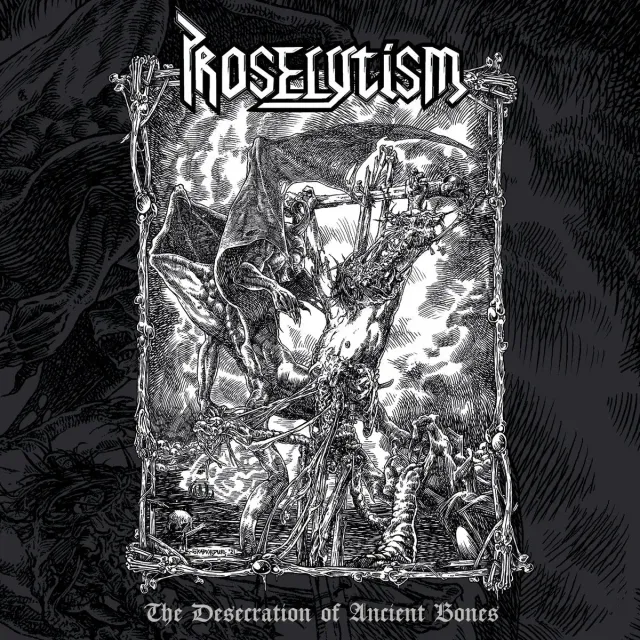 Proselytism Desecration Of Ancient Bones LP marble