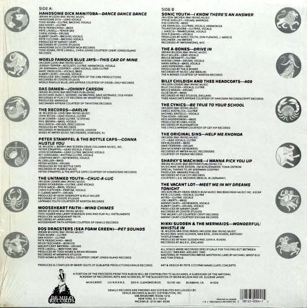 Various Smiles, Vibes & Harmony LP brukt tribute
