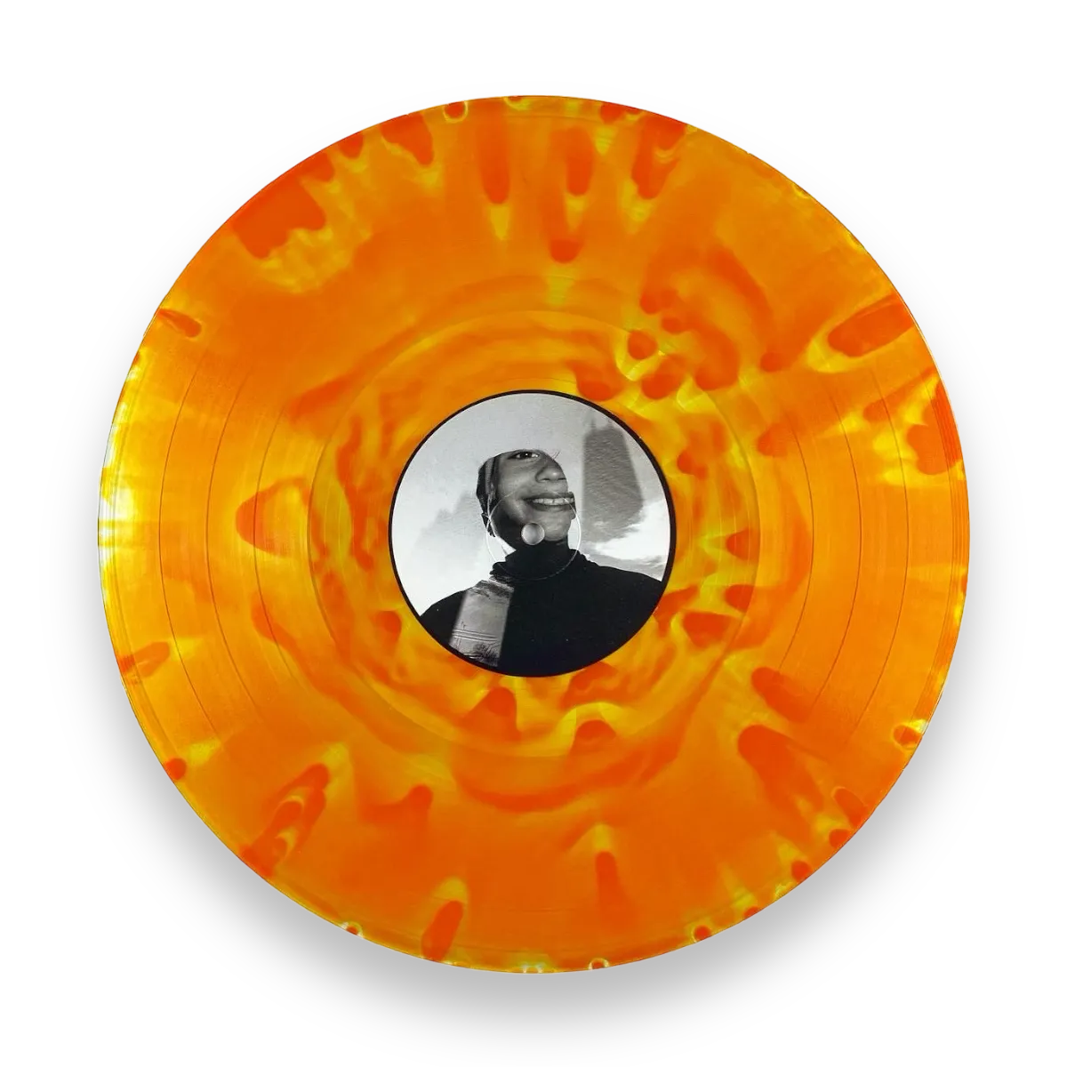 Huron John Apocalypse Wow vinyl bonfire oransje LP