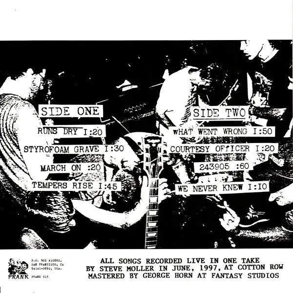 Deathreat Runs Dry 7" brukt hardcore 1500