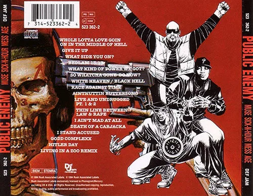 Public Enemy Muse Sick-N-Hour Mess Age CD brukt conscious