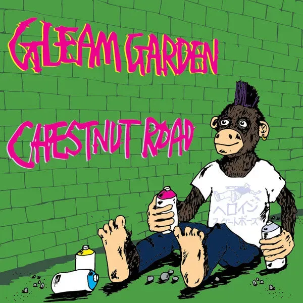 Gleam Garden / Chestnut Road splitt 7" vinyl grønn brukt