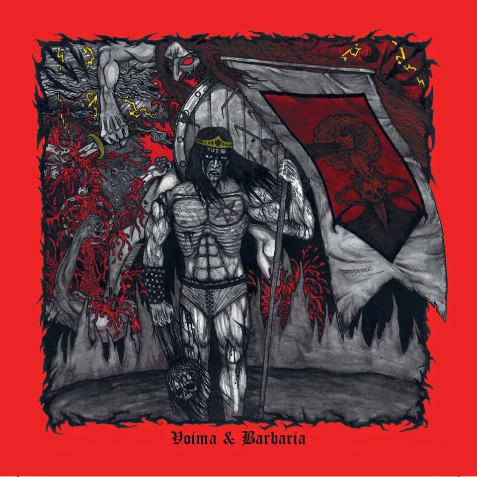 Huoripukki Voima & Barbaria LP death metal
