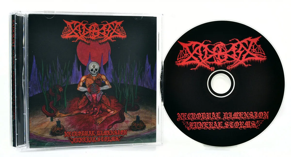Sadokist Necrodual Dimension Funeral Storms CD