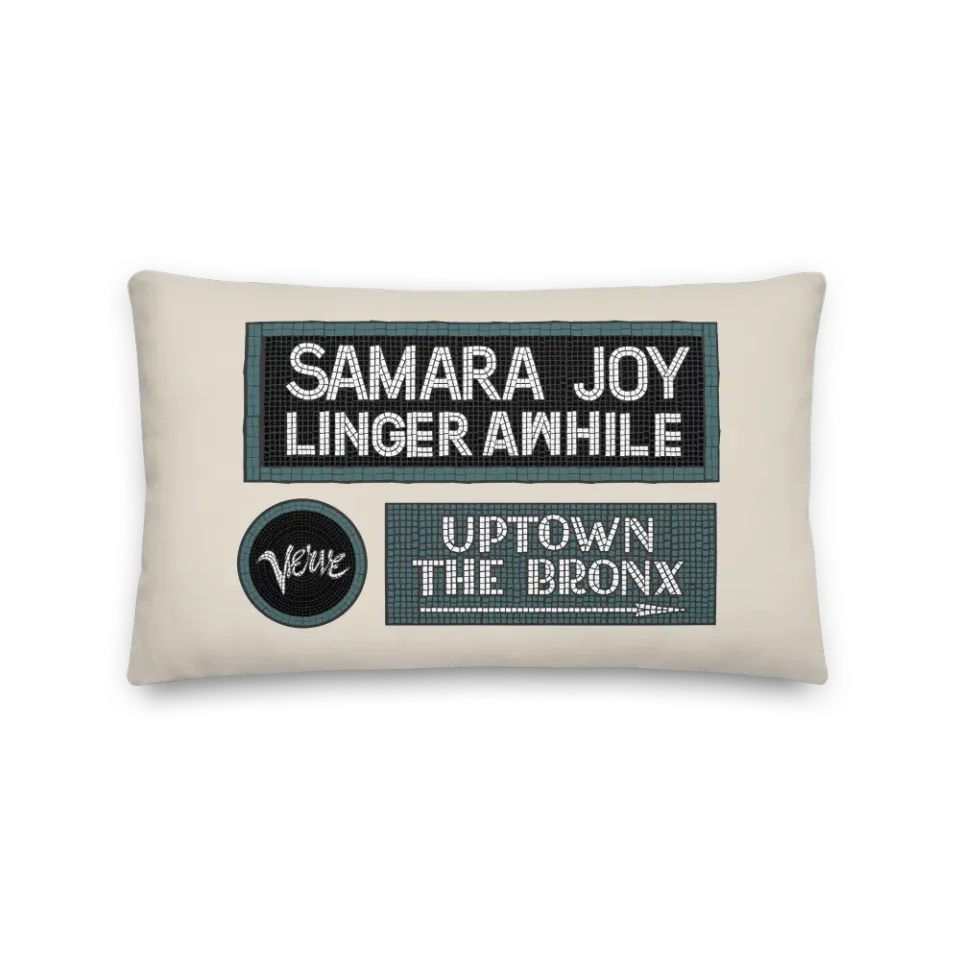 Verve Samara Joy pute 50x30 cm polyestertrekk