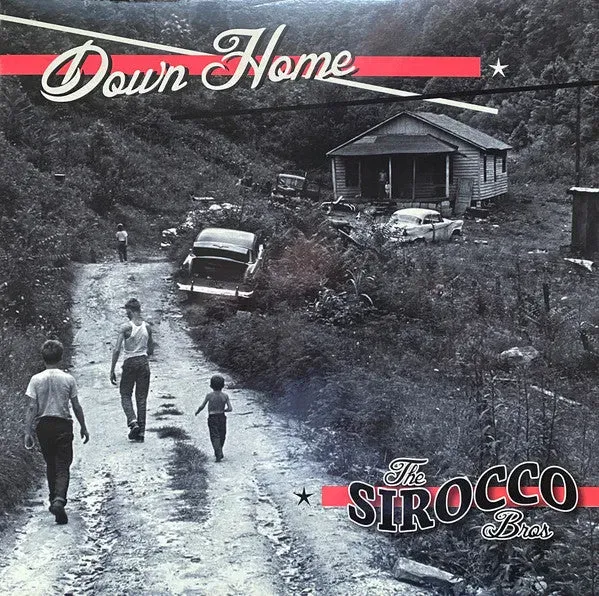 Sirocco Bros Down Home LP brukt grønn rockabilly